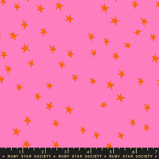 Starry - Vivid Pink - by Ruby Star Society with Moda Fabrics