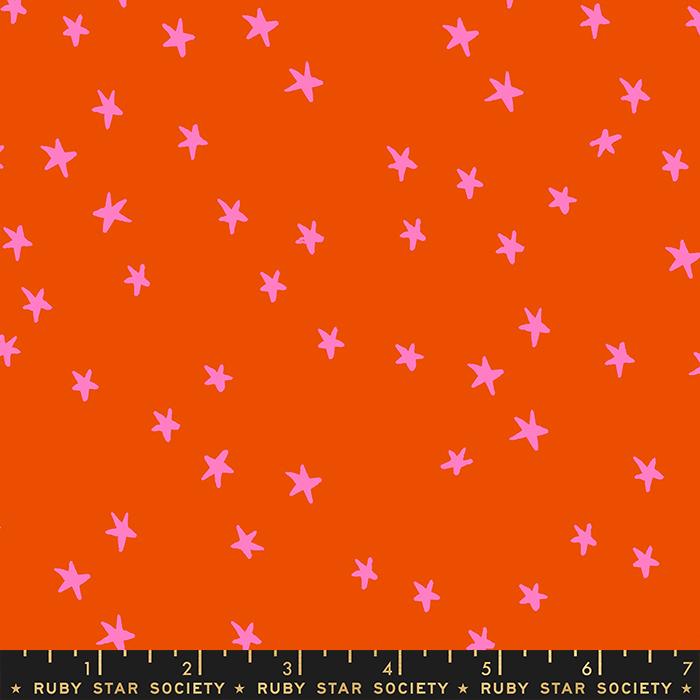 Starry - Warm Red - by Ruby Star Society with Moda Fabrics
