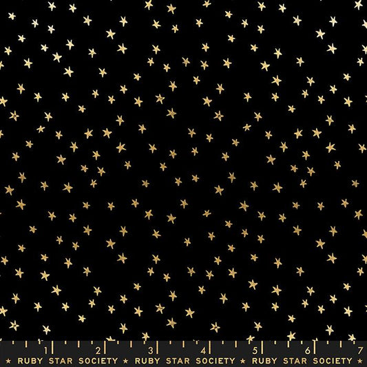 Starry - Mini - Black Gold - by Ruby Star Society with Moda Fabrics