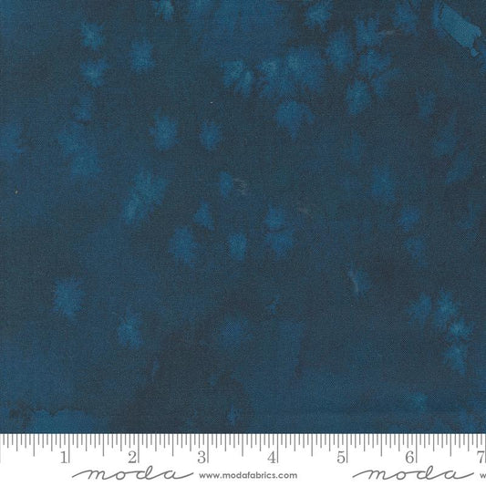 Flow - Prussian Blue - by Create Joy Project with Moda Fabrics