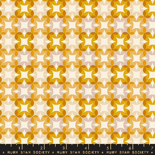 Woodland Park Fabric - Flower Plaid - Goldenrod PRE-ORDER SHIPS IN JANUARY (Half Yard Cut) by Rashida Coleman Hale with Ruby Star Society