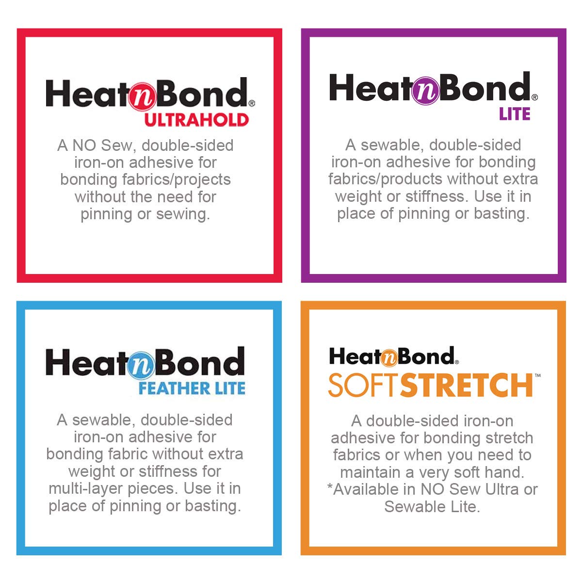 HeatnBond Ultrahold 17" x 1 Yard Cut