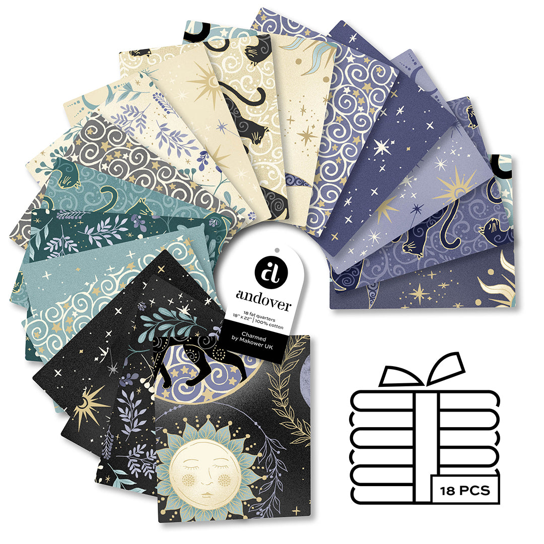 Charmed Bundles - by Makower UK with Andover Fabrics