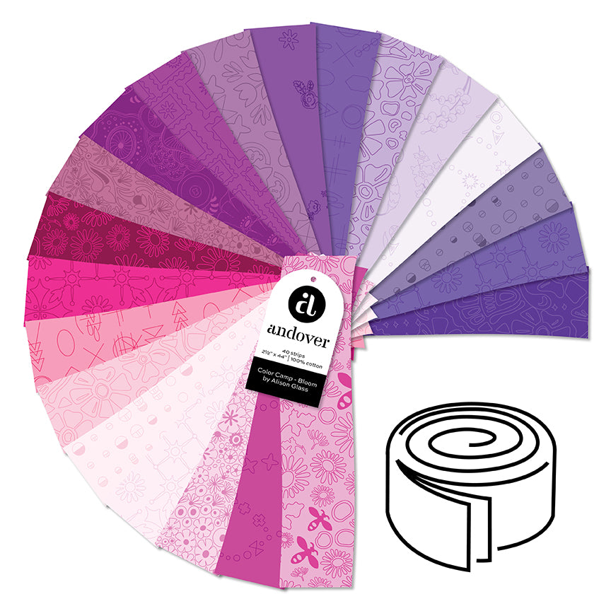 Color Camp - Bloom - Bundles - by Alison Glass with Andover Fabrics