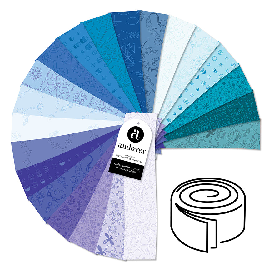 Color Camp - Dusk - Bundles - by Alison Glass with Andover Fabrics
