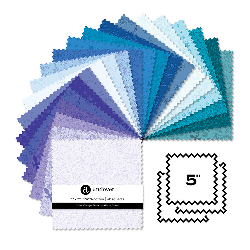Color Camp - Dusk - Bundles - by Alison Glass with Andover Fabrics