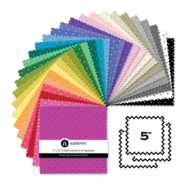 Simply Spot bundles - by Andover Fabrics