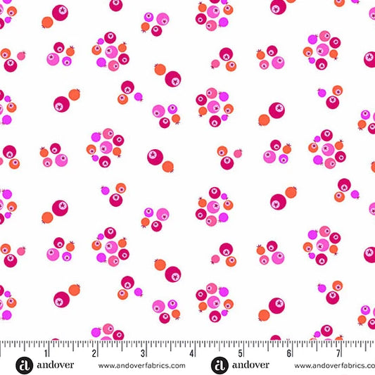 Perfect Day - Bleubs in Pink - by Libs Elliot with Andover Fabrics