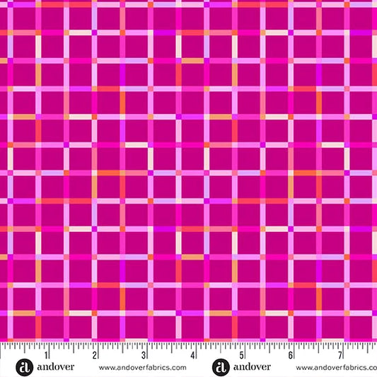 Perfect Day - Piknik Palid Pink - by Libs Elliot with Andover Fabrics