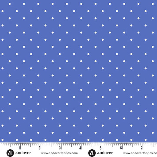 Simply Spot - Royal - by Andover Fabrics