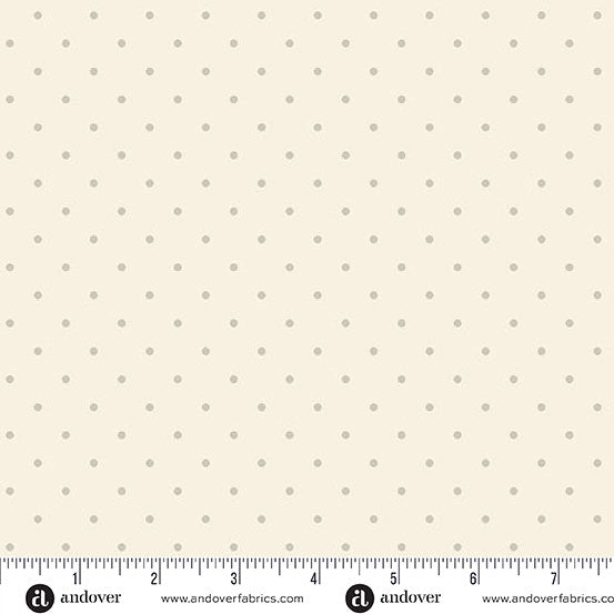 Simply Spot - Cream - by Andover Fabrics
