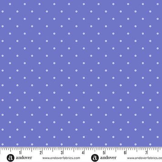 Simply Spot - Periwinkle - by Andover Fabrics