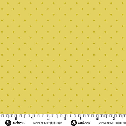 Simply Spot - Kiwi - by Andover Fabrics