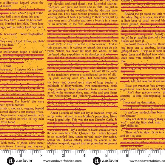 Redacted Bundle – Scrawl Collection by Giucy Giuce for Andover Fabrics