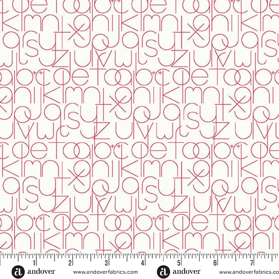 Sun Print Whisper - Enough in Valentine - by Alison Glass with Andover Fabrics