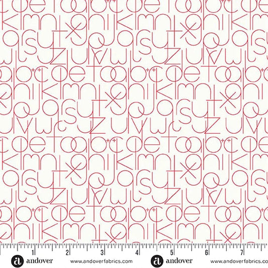 Sun Print Whisper - Enough in Valentine - by Alison Glass with Andover Fabrics