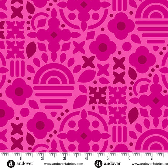 Sun Print 2025 - This & That - Cosmos PRE-ORDER SHIPS JANUARY 2025 by Alison Glass with Andover Fabrics