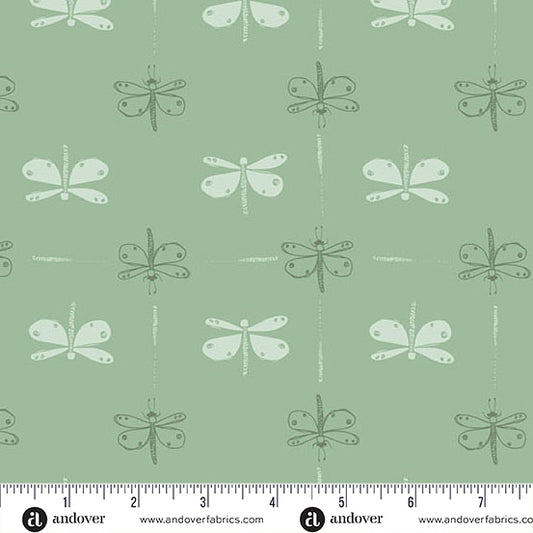 Meadow Walk - Spring Dragonfly Daze PREORDER SHIPS FEBRUARY 2025 by Alexandra Bordallo with Andover Fabrics