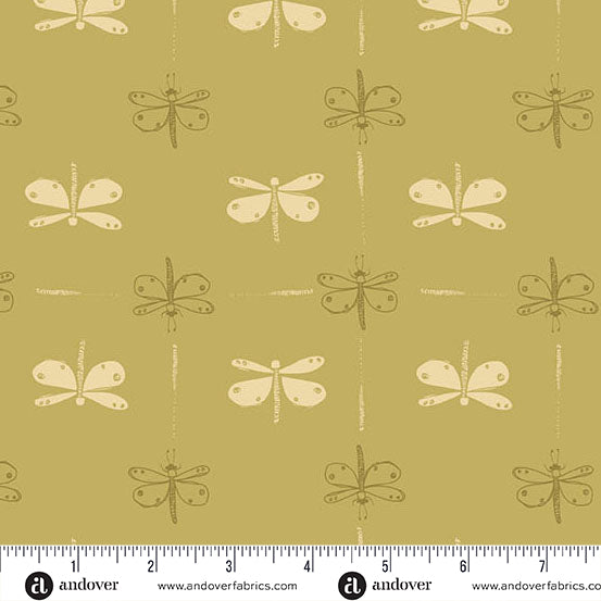 Meadow Walk - Flutter Dragonfly Daze PREORDER SHIPS FEBRUARY 2025 by Alexandra Bordallo with Andover Fabrics