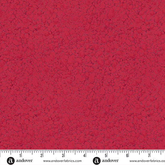 Heima - Pebbles - Red Currant (Half Yard Cut) - by GE Designs with Andover Fabrics