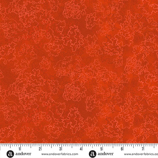 Heima - Aurora - Poppy (Half Yard Cut) - by GE Designs with Andover Fabrics