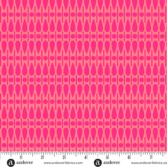 Sun Print 2024 - Scatter in Taffy - by Alison Glass with Andover Fabric