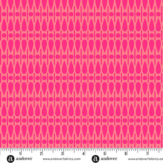 Sun Print 2024 - Scatter in Taffy - by Alison Glass with Andover Fabric