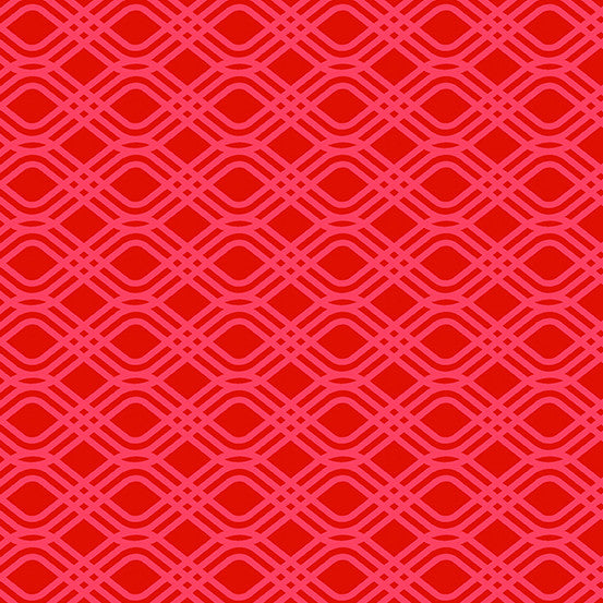 Sun Print 2022 - Glass Party Streamer in Valentine - by Alison Glass with Andover Fabric