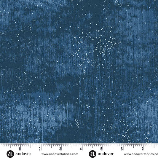 Glaze III - Indigo - by Libs Elliott with Andover Fabrics (Half Yard Cut)