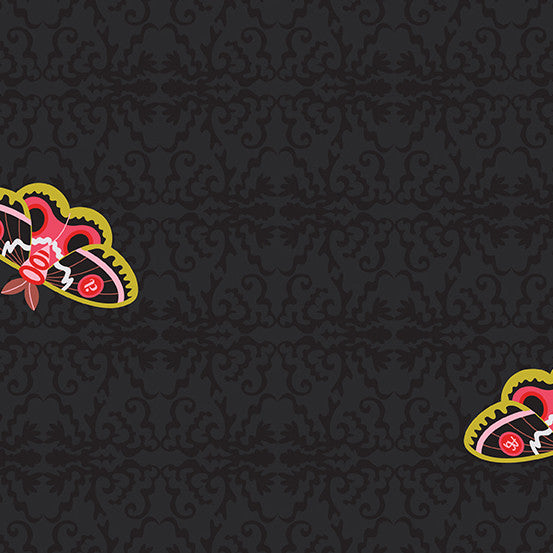 Night Art Theory - Rainbow Moth - by Alison Glass with Andover Fabrics