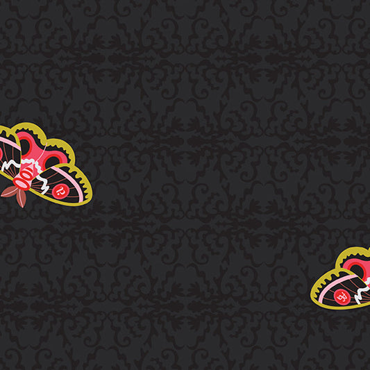 Night Art Theory - Rainbow Moth - by Alison Glass with Andover Fabrics