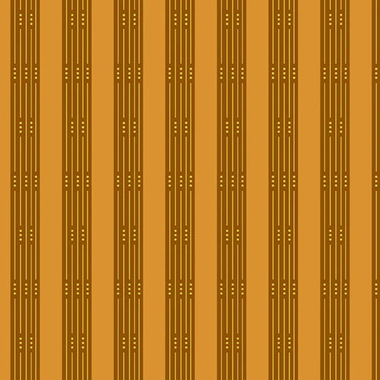Fabric from the Basement - Throughline Rust - by Giucy Giuce with Andover Fabrics
