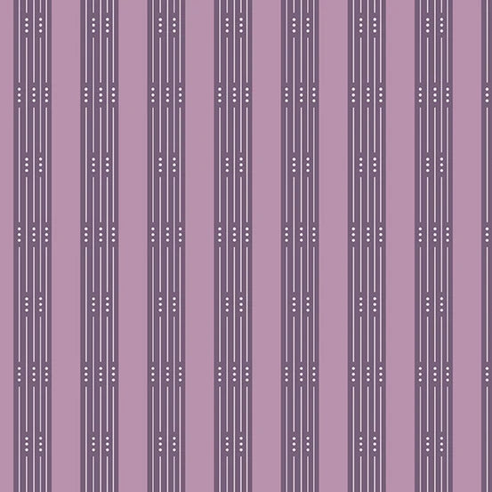 Fabric from the Attic - Throughline Plum - by Giucy Giuce with Andover Fabrics