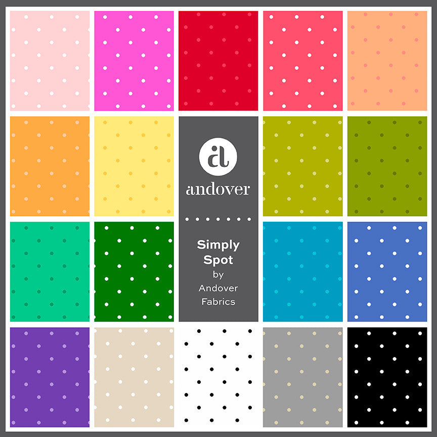 Simply Spot bundles - by Andover Fabrics