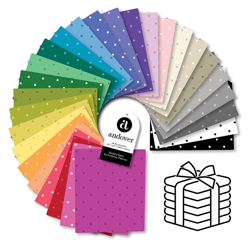 Simply Spot bundles - by Andover Fabrics