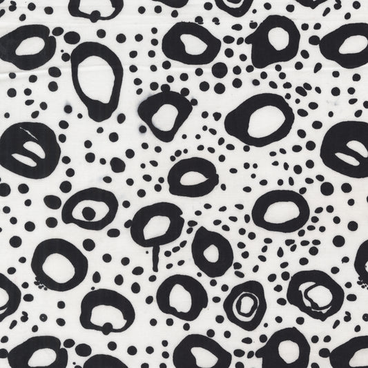 Moody Mod: Part 1 - Zen Garden in Black & White Cookies - by Marcia Derse with Windham Fabrics