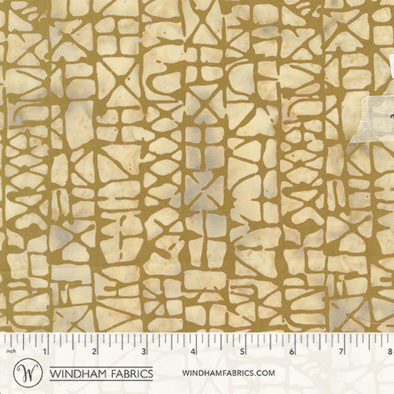 Moody Mod: Part 1 - Graphik Klee in Almond Flour - by Marcia Derse with Windham Fabrics