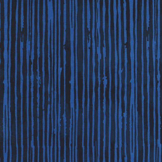 Overflow: Part 1 - Matchstick in Kazoo Blue - by Marcia Derse with Windham Fabrics