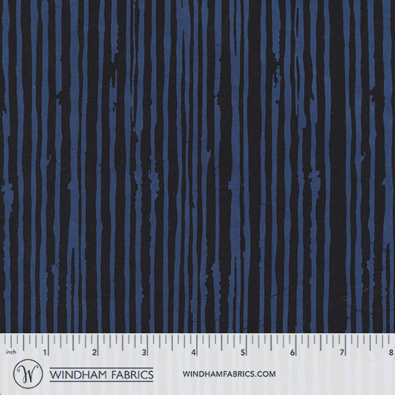 Overflow: Part 1 - Matchstick in Night Watch - by Marcia Derse with Windham Fabrics