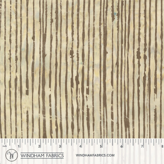 Overflow: Part 1 - Matchstick in Pistachio Cream - by Marcia Derse with Windham Fabrics