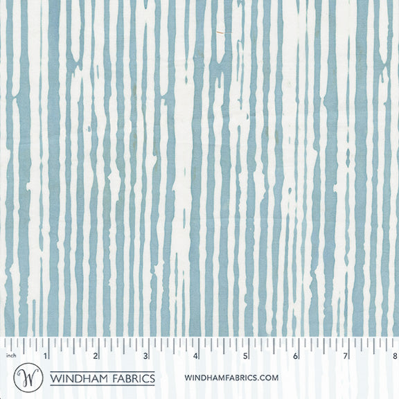 Overflow: Part 1 - Matchstick in Comet Ice - by Marcia Derse with Windham Fabrics