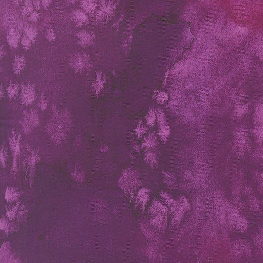 Fleur The Love - Flow in Plum - by Create Joy Project with Moda Fabrics
