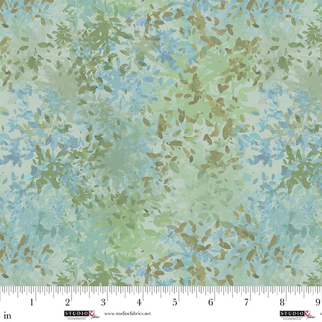 Highlander - Leaves Texture - by Cat Thurman Designs by Studio E Fabrics