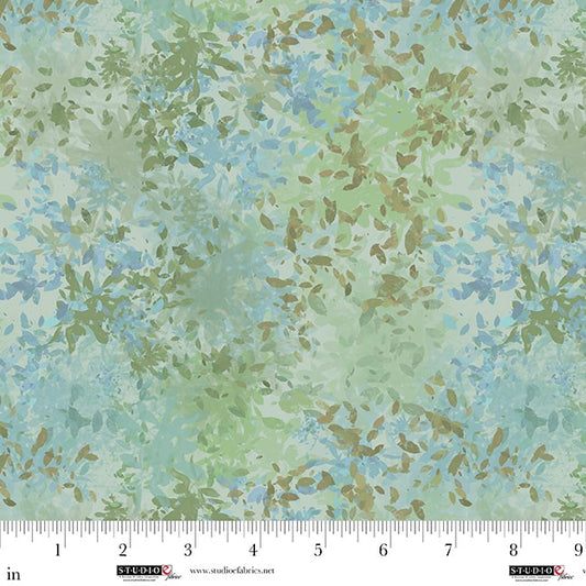 Highlander - Leaves Texture - by Cat Thurman Designs by Studio E Fabrics