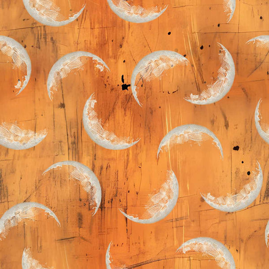 Scary Spice - Moon Web - by Funny Girl with Studio E Fabrics