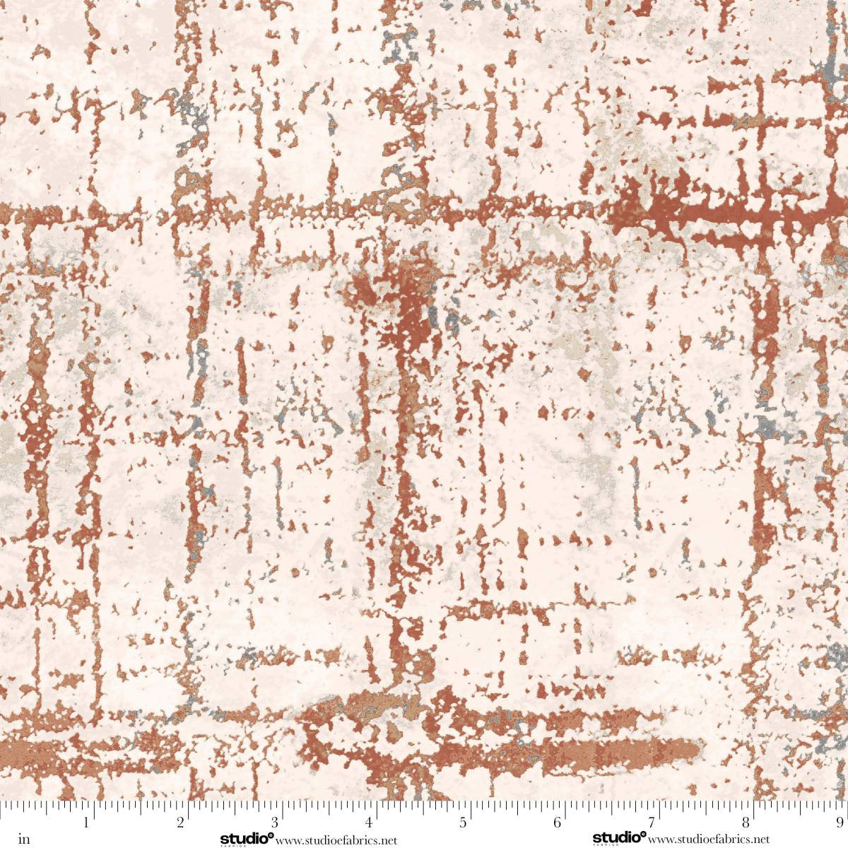 Scary Spice - Rough Plaid in Cream - by Funny Girl with Studio E Fabrics