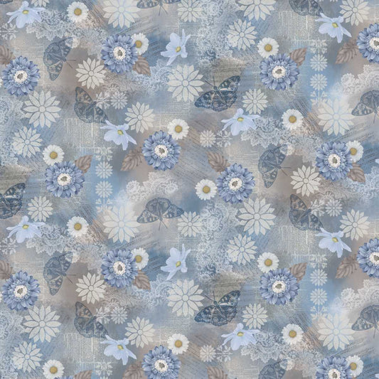 Kindly, Yours - Floral Mementos - by Diane Kappa with Studio E Fabrics