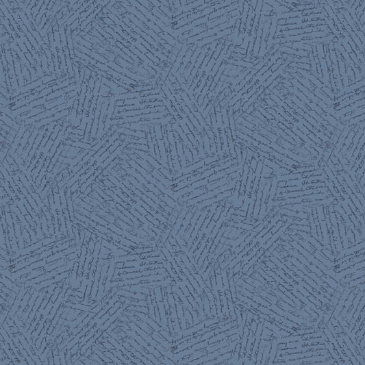 Kindly, Yours - Precious Letters in Denim - by Diane Kappa with Studio E Fabrics