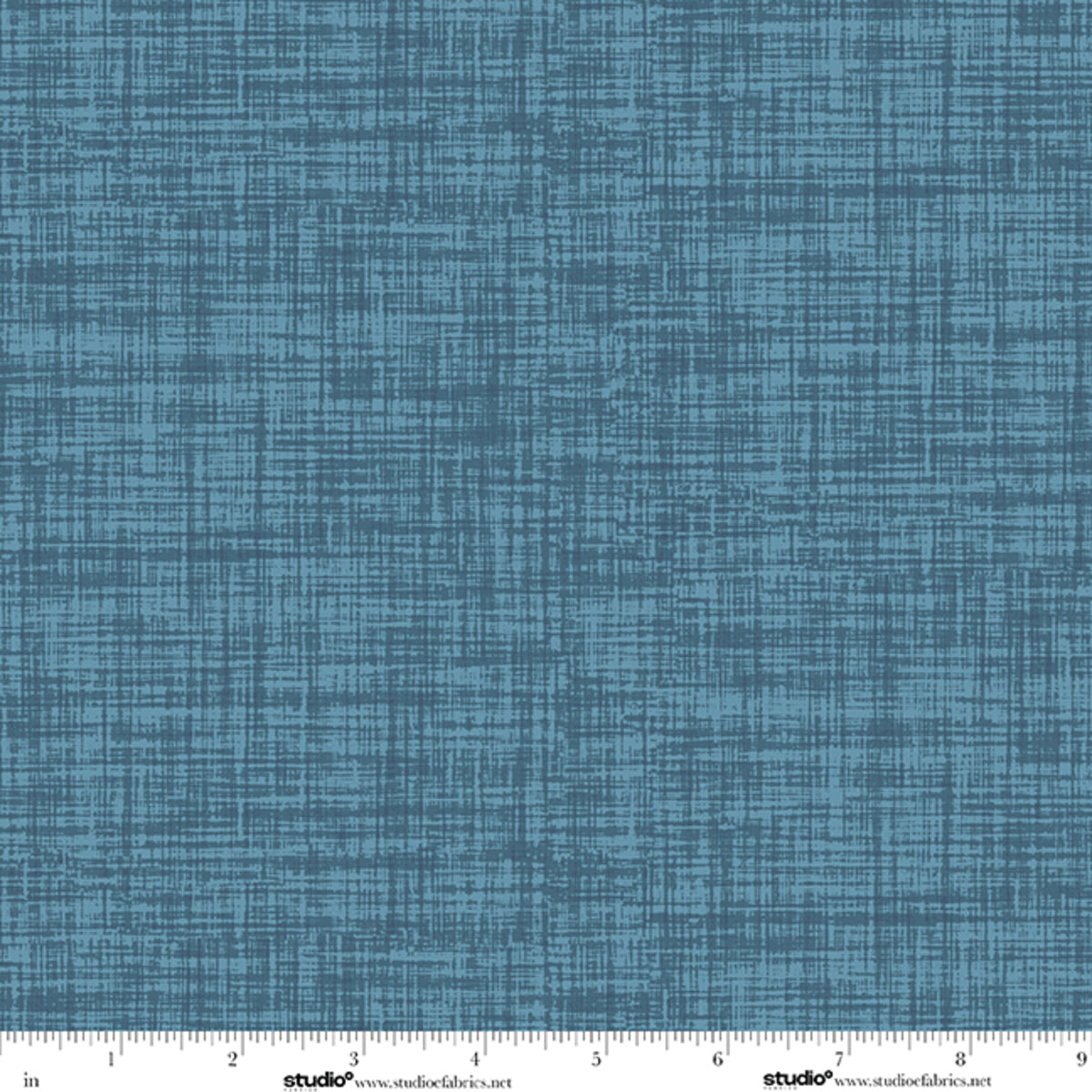 Bar Harbor - Plaid Texture in Denim - by Chelsea DesignWorks with Studio E Fabrics