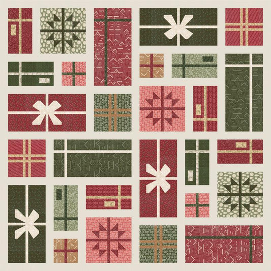 Gingerbread Lane Quilt Kit - by Kiley's Quilt Room